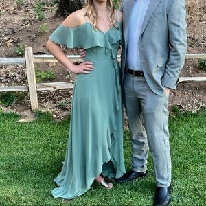 Sage Green Bridesmaid Dress